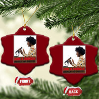 Shirley Chisholm Feminist Empowerment Ceramic Ornament Unbought And Unbossed