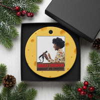 Shirley Chisholm Feminist Empowerment Ceramic Ornament Unbought And Unbossed