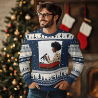 Shirley Chisholm Feminist Empowerment Ugly Christmas Sweater Unbought And Unbossed