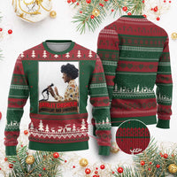 Shirley Chisholm Feminist Empowerment Ugly Christmas Sweater Unbought And Unbossed