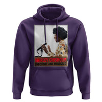 Shirley Chisholm Feminist Empowerment Hoodie Unbought And Unbossed