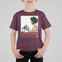Shirley Chisholm Feminist Empowerment T Shirt For Kid Unbought And Unbossed