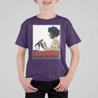 Shirley Chisholm Feminist Empowerment T Shirt For Kid Unbought And Unbossed