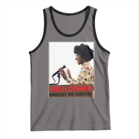 Shirley Chisholm Feminist Empowerment Tank Top Unbought And Unbossed