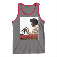 Shirley Chisholm Feminist Empowerment Tank Top Unbought And Unbossed