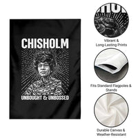 Shirley Chisholm Unbought And Unbossed Feminist Garden Flag
