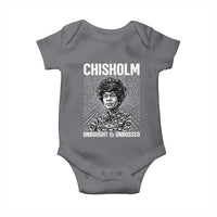 Shirley Chisholm Unbought And Unbossed Feminist Baby Onesie