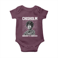 Shirley Chisholm Unbought And Unbossed Feminist Baby Onesie