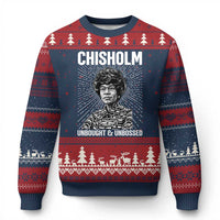 Shirley Chisholm Unbought And Unbossed Feminist Ugly Christmas Sweater