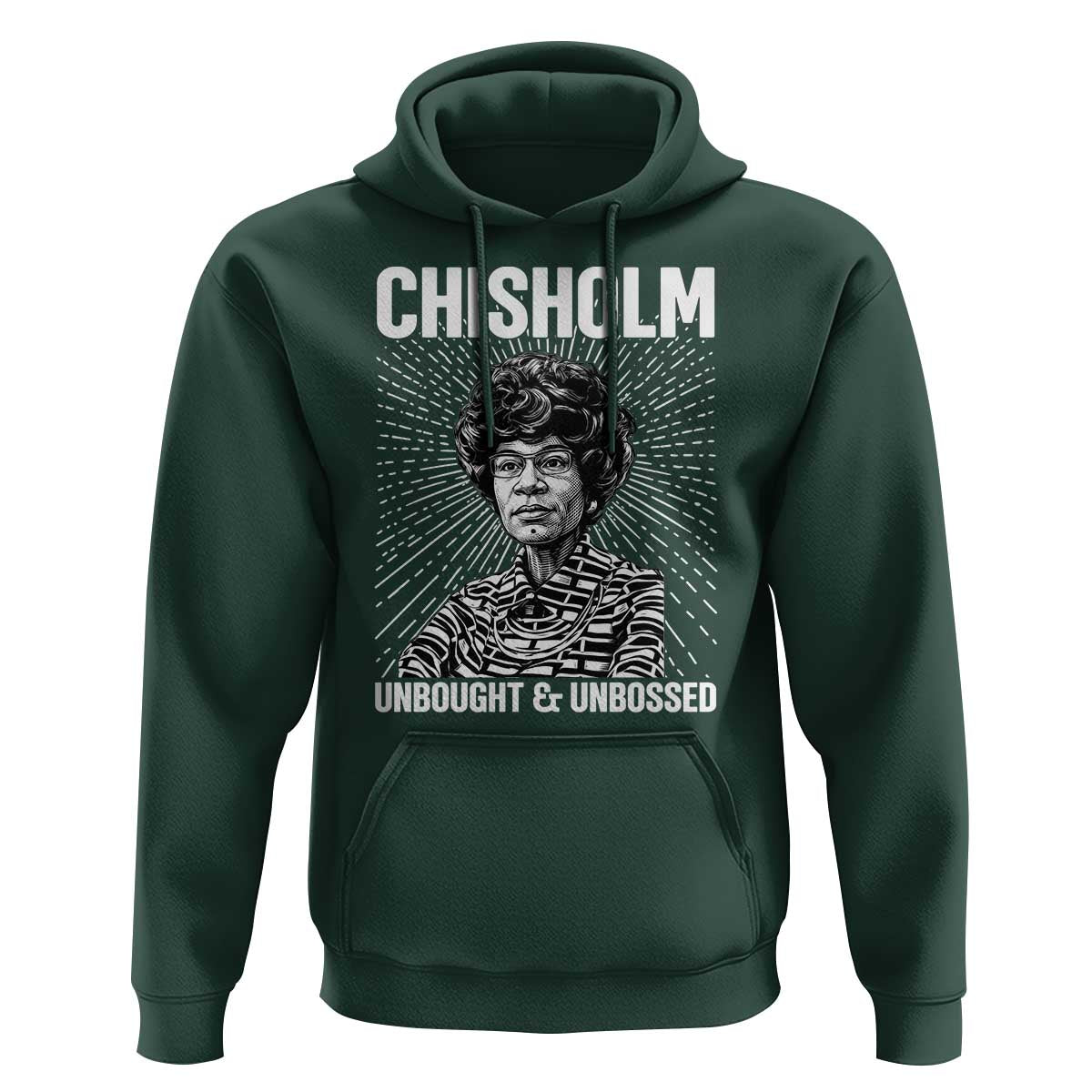 Shirley Chisholm Unbought And Unbossed Feminist Hoodie
