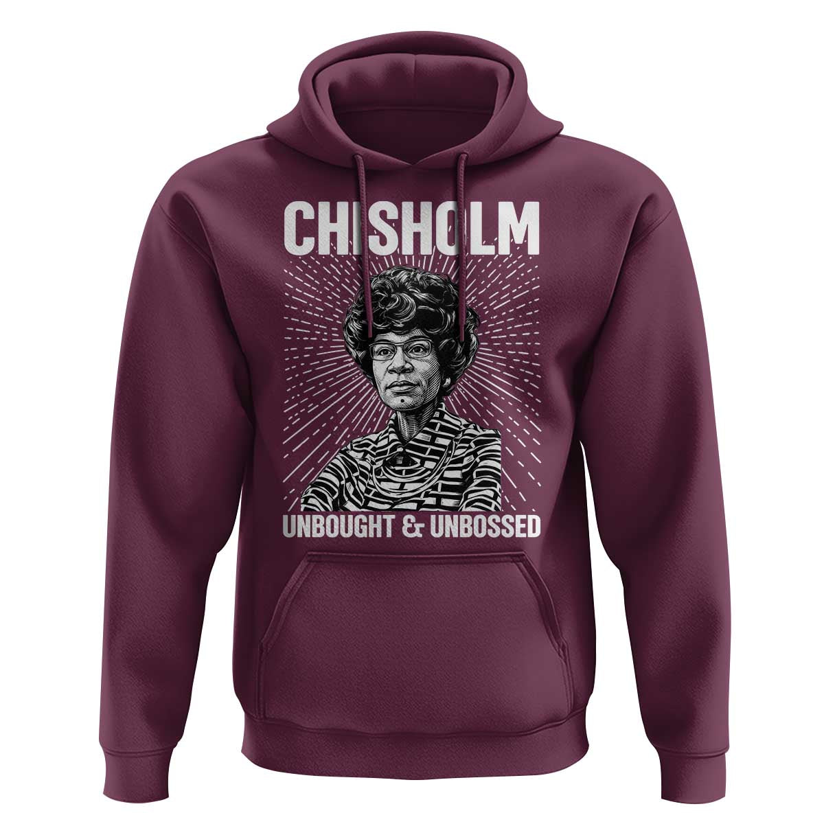 Shirley Chisholm Unbought And Unbossed Feminist Hoodie