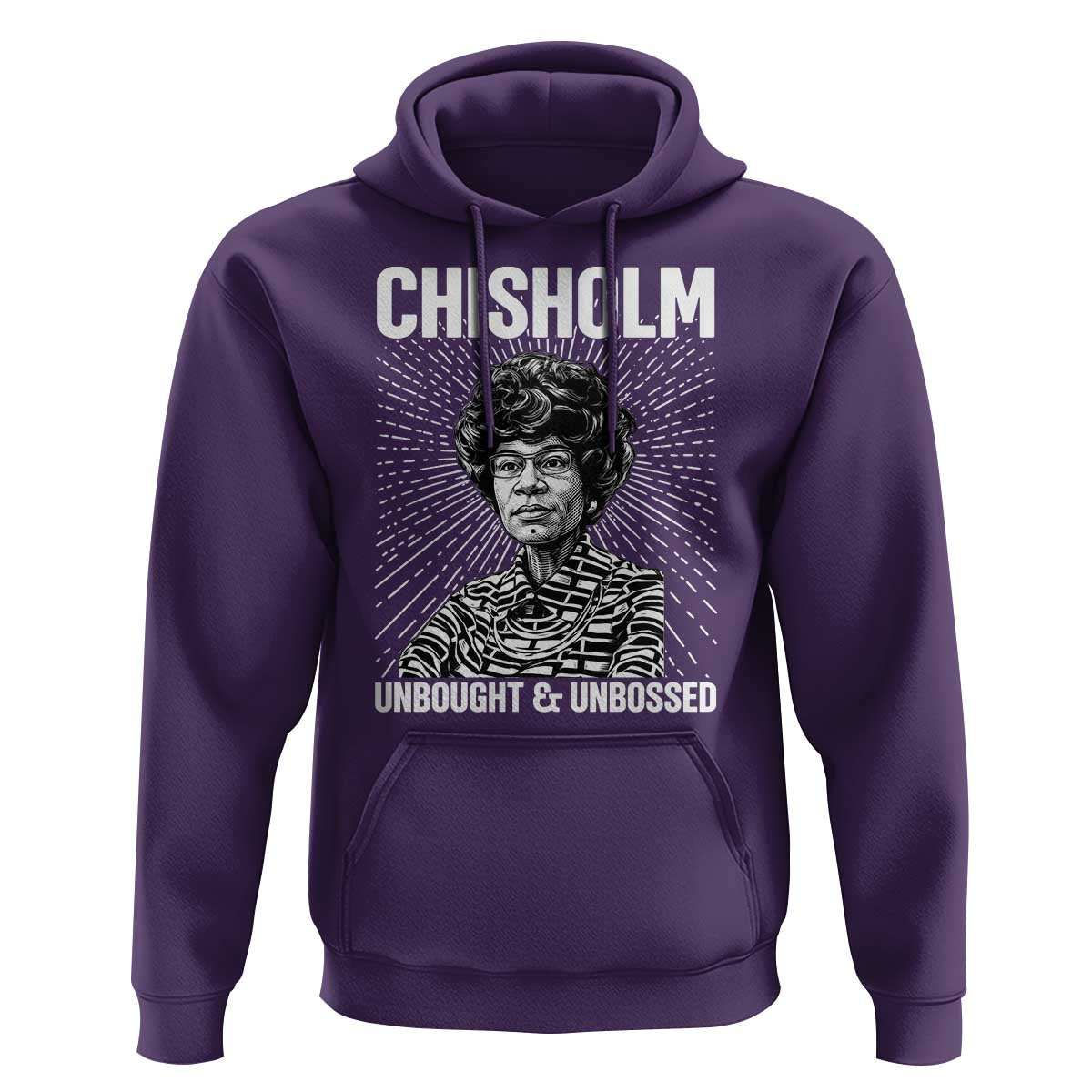 Shirley Chisholm Unbought And Unbossed Feminist Hoodie