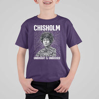 Shirley Chisholm Unbought And Unbossed Feminist T Shirt For Kid