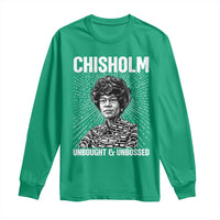 Shirley Chisholm Unbought And Unbossed Feminist Long Sleeve Shirt