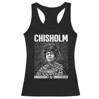 Shirley Chisholm Unbought And Unbossed Feminist Racerback Tank Top