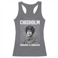 Shirley Chisholm Unbought And Unbossed Feminist Racerback Tank Top