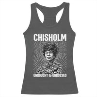 Shirley Chisholm Unbought And Unbossed Feminist Racerback Tank Top
