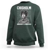 Shirley Chisholm Unbought And Unbossed Feminist Sweatshirt