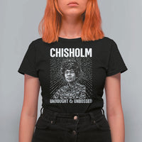 Shirley Chisholm Unbought And Unbossed Feminist T Shirt For Women