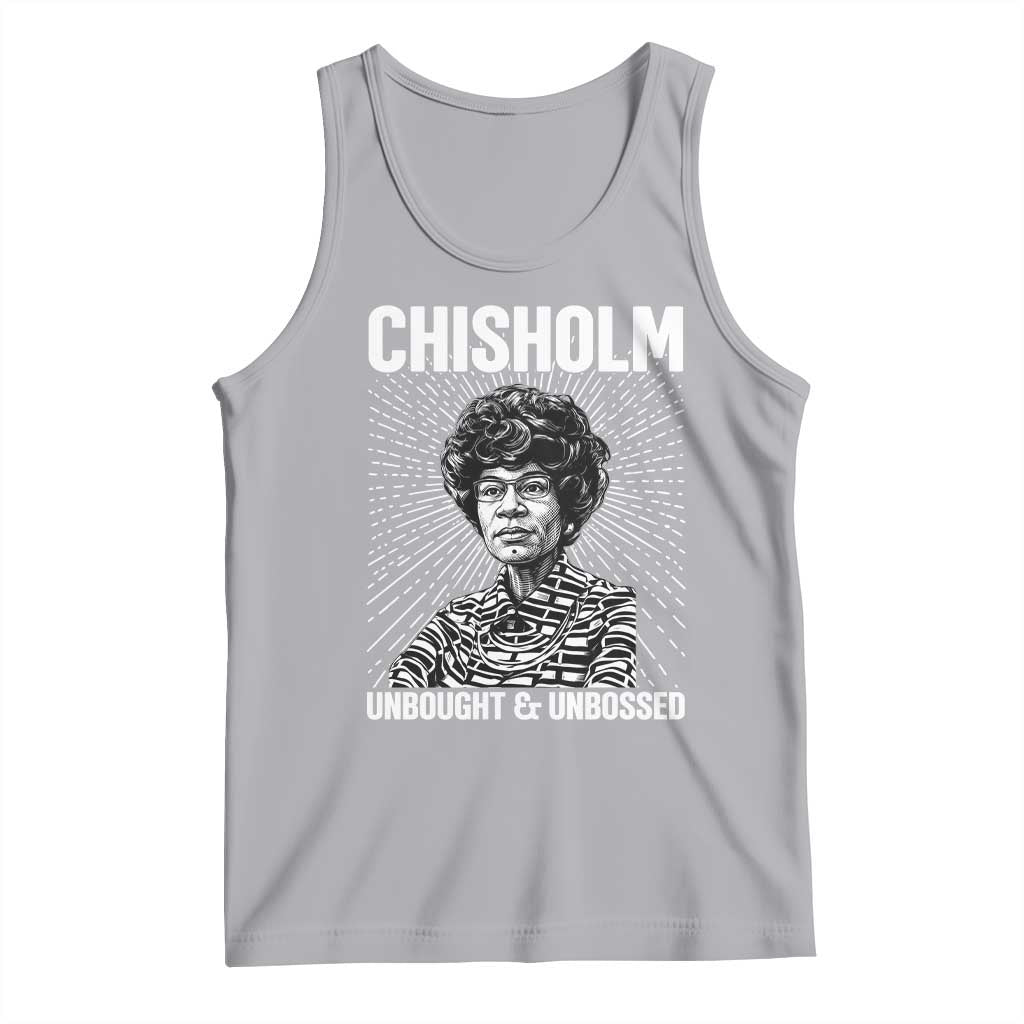 Shirley Chisholm Unbought And Unbossed Feminist Tank Top