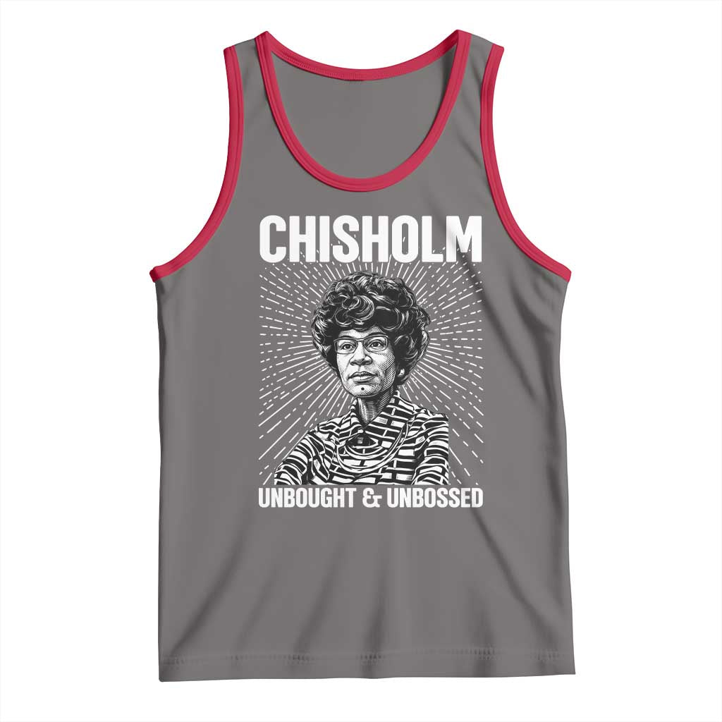 Shirley Chisholm Unbought And Unbossed Feminist Tank Top