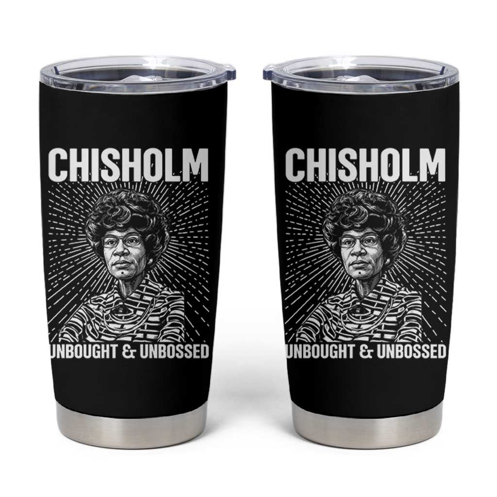 Shirley Chisholm Unbought And Unbossed Feminist Tumbler Cup