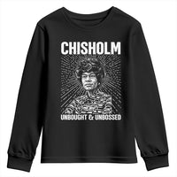Shirley Chisholm Unbought And Unbossed Feminist Youth Sweatshirt