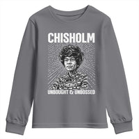 Shirley Chisholm Unbought And Unbossed Feminist Youth Sweatshirt