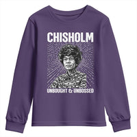 Shirley Chisholm Unbought And Unbossed Feminist Youth Sweatshirt