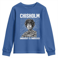 Shirley Chisholm Unbought And Unbossed Feminist Youth Sweatshirt
