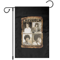Vintage Shirley Chisholm Unbought And Unbossed Garden Flag Womens History Month