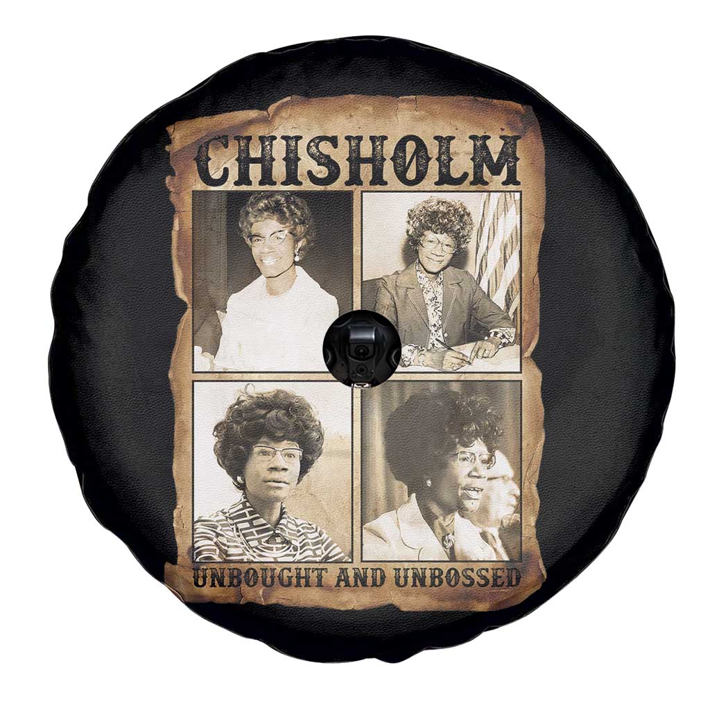 Vintage Shirley Chisholm Unbought And Unbossed Spare Tire Cover Womens History Month