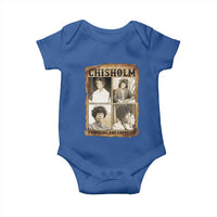 Vintage Shirley Chisholm Unbought And Unbossed Baby Onesie Womens History Month