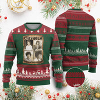 Vintage Shirley Chisholm Unbought And Unbossed Ugly Christmas Sweater Womens History Month