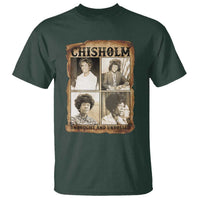 Vintage Shirley Chisholm Unbought And Unbossed T Shirt Womens History Month