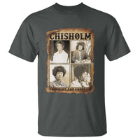 Vintage Shirley Chisholm Unbought And Unbossed T Shirt Womens History Month