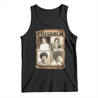 Vintage Shirley Chisholm Unbought And Unbossed Tank Top Womens History Month