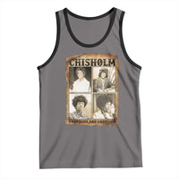 Vintage Shirley Chisholm Unbought And Unbossed Tank Top Womens History Month