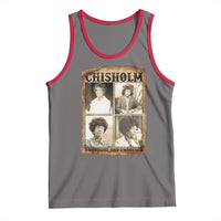 Vintage Shirley Chisholm Unbought And Unbossed Tank Top Womens History Month