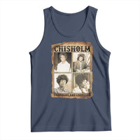 Vintage Shirley Chisholm Unbought And Unbossed Tank Top Womens History Month