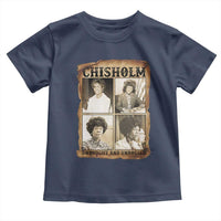 Vintage Shirley Chisholm Unbought And Unbossed Toddler T Shirt Womens History Month