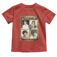 Vintage Shirley Chisholm Unbought And Unbossed Toddler T Shirt Womens History Month