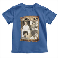 Vintage Shirley Chisholm Unbought And Unbossed Toddler T Shirt Womens History Month