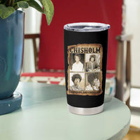 Vintage Shirley Chisholm Unbought And Unbossed Tumbler Cup Womens History Month