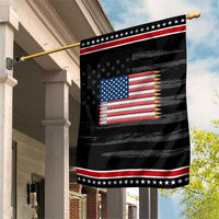 Pencil Stripes USA Flag Patriotic Garden Flag Proud American Teacher Graduation Gift