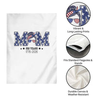 Patriotic Mothers Day Gift Garden Flag USA 250 Years Celebration