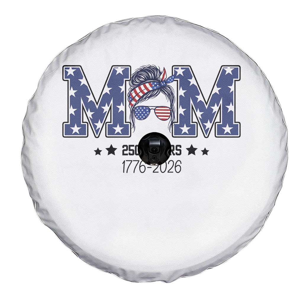 Patriotic Mothers Day Gift Spare Tire Cover USA 250 Years Celebration
