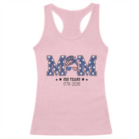 Patriotic Mothers Day Gift Racerback Tank Top USA 250 Years Celebration
