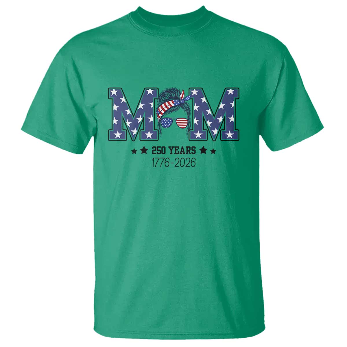 Patriotic Mothers Day Gift T Shirt USA 250 Years Celebration
