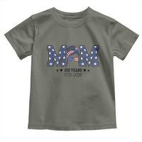 Patriotic Mothers Day Gift Toddler T Shirt USA 250 Years Celebration